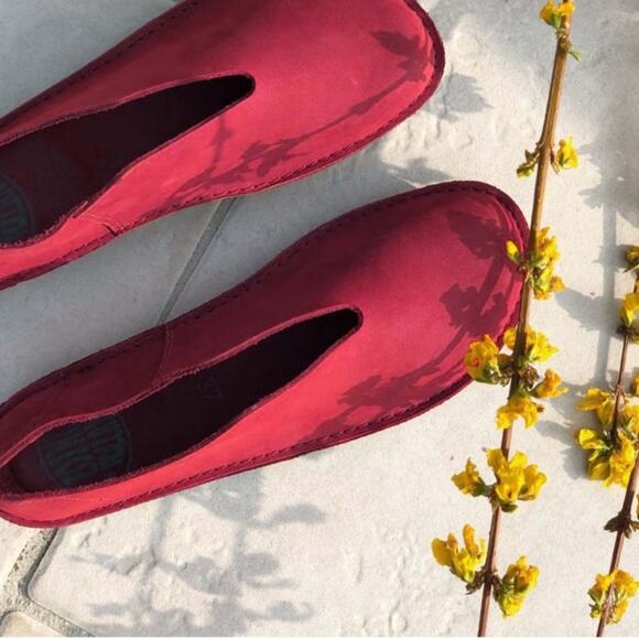 NWOT LOINTS Holland $130 Turbo Twisk Red Sustainable Comfort Shoe 36 5.5-6 - Picture 7 of 13